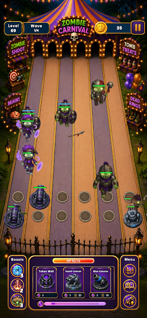 Zombie Carnival: Monster Clash Screenshot 3