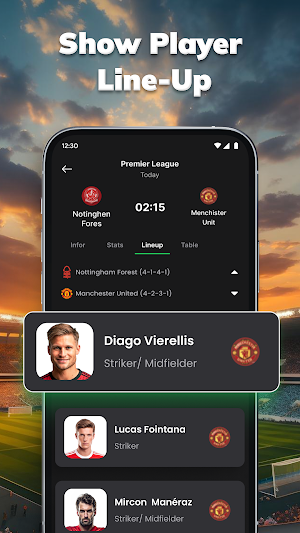 Amazic Football Live Score Screenshot 3