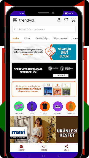 Turkey online shopping Screenshot 2