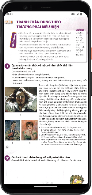 Mĩ thuật Lớp8 – bản 1 Screenshot 2