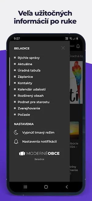 Obec Beladice Screenshot 2