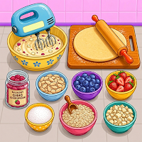 Kitchen Set Cooking Chef Bake