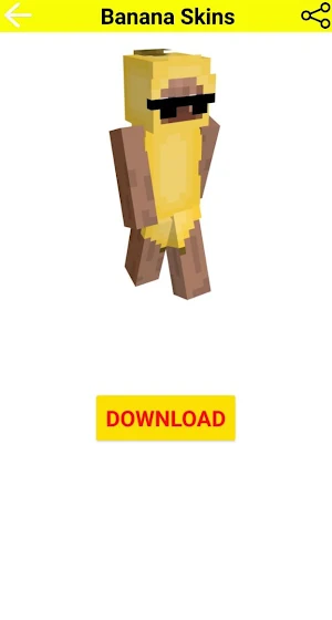 Banana Skins For Minecraft Screenshot 3