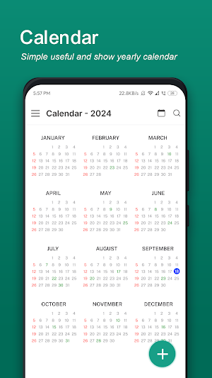 Calendar 2024 Screenshot 0