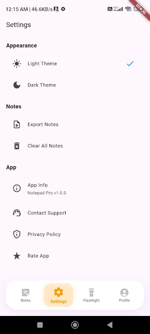 notepad9 Screenshot 3