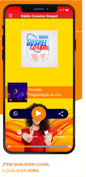 Radio Coname Gospel Screenshot 2