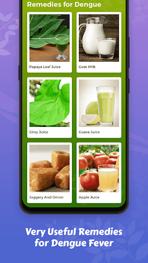 Home remedies for dengue Screenshot 1