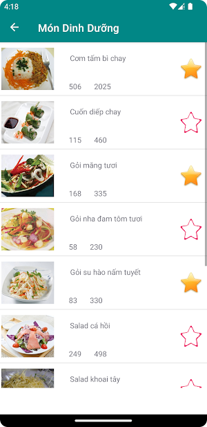 Món ăn thông dụng Screenshot 1