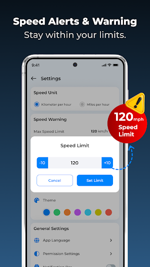 GPS Speedometer and Odometer Screenshot 3