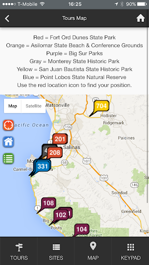 California State Parks Tours Screenshot 3