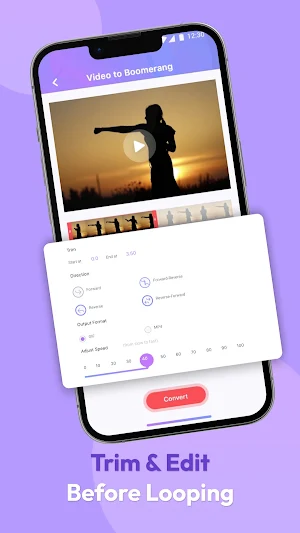 Ezy Boomerang Maker-Loop Video Screenshot 1