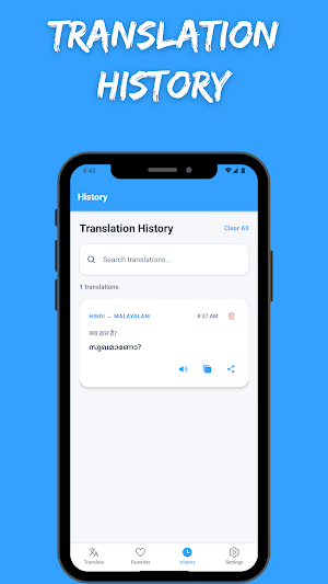 Hindi To Malayalam Translator Screenshot 2