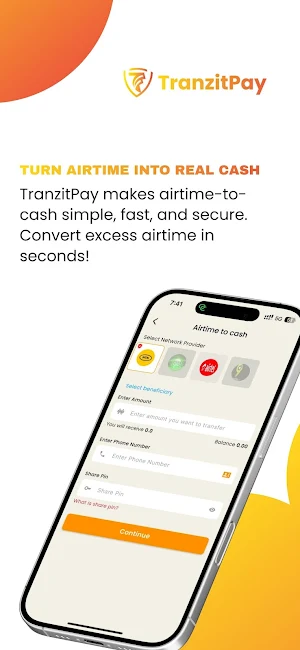 TranzitPay App Screenshot 0