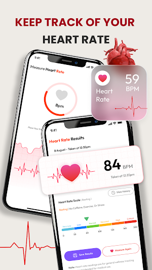 AI Calorie, Heart Rate Tracker Screenshot 2