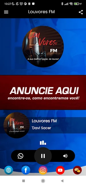 Louvores FM Screenshot 0