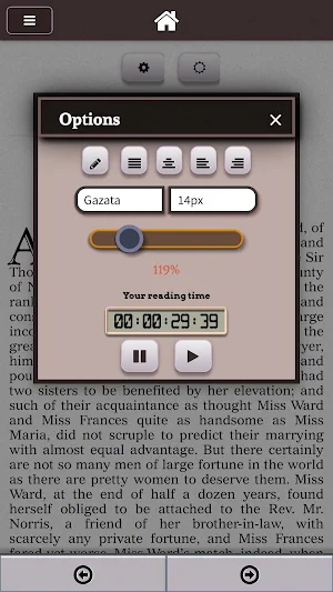 Mansfield Park Jane Austen Screenshot 1