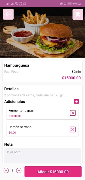 Food App Digiline Screenshot 2
