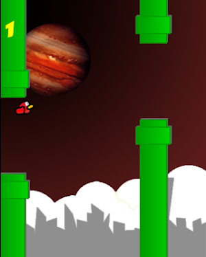 Flappi Birds Special Space Screenshot 2