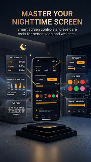 Eye Shield : Light Filter Screenshot 2