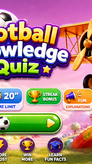 Football Knowledge Quiz Screenshot 1