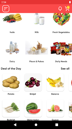 Daily Milk & Vegetable Screenshot 2