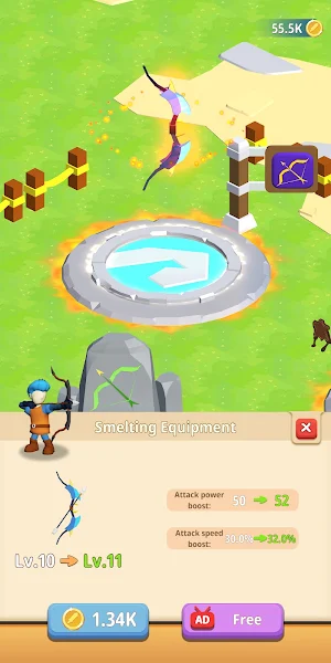 Idle Equip Guard - Evolve Screenshot 3