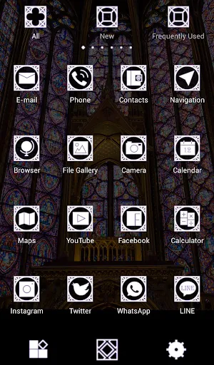 Stained Glass Theme +HOME Screenshot 2