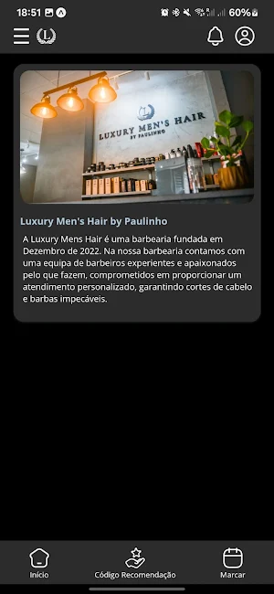 Luxury Men's Hair Screenshot 2