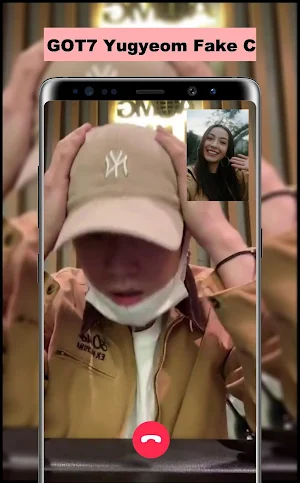 Yugyeom Fake Call Screenshot 1