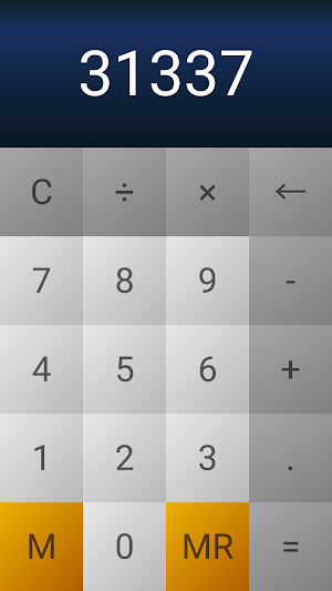 Open-Source Elegant Calculator Screenshot 1
