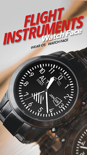 Flight Instruments Watch Face Screenshot 1