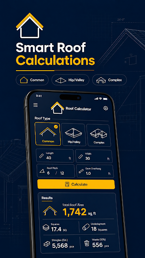 Roofing Calculator All In One Screenshot 0