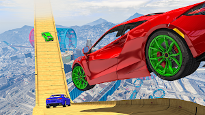 Crazy Car Stunt: Racing Games Screenshot 0