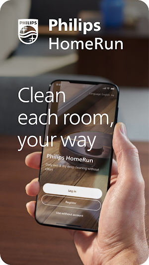 Philips HomeRun Robot App Screenshot 0