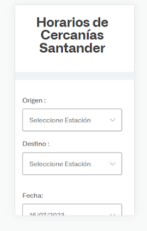 Transporte Santander Cantabria Screenshot 2