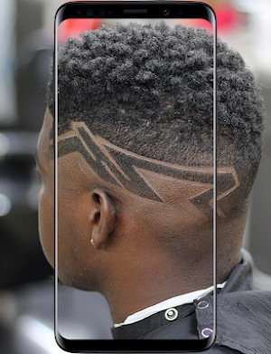 Black Men Line Hairstyle Screenshot 3
