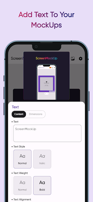 MockUp & Designs: ScreenMockUp Screenshot 2