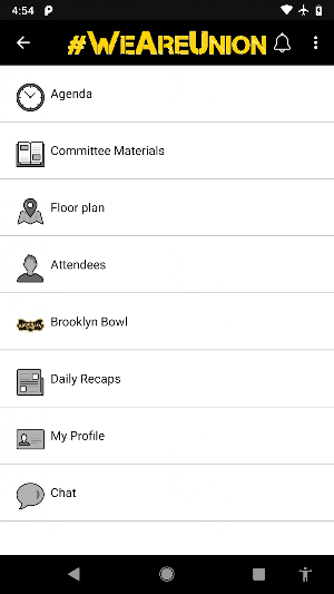IUPAT Events & Programs Screenshot 1