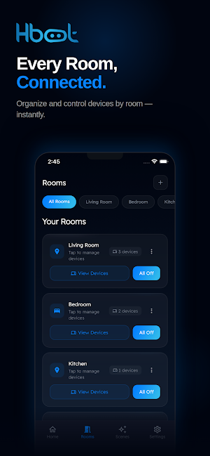 H-Bot Smart Home Screenshot 1