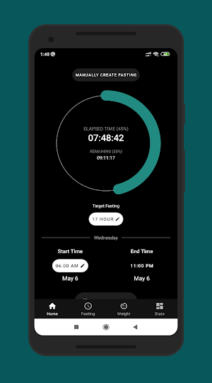 iFasting - Simple Intermittent Fasting Tracker Screenshot 1