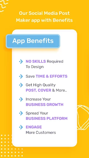 Social Media Post Maker, Poster & Graphic Design Screenshot 1