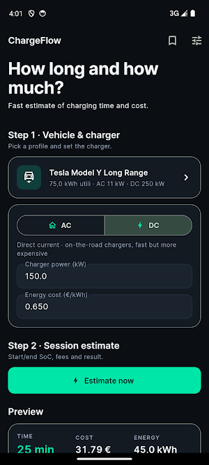 ChargeFlow Screenshot 0