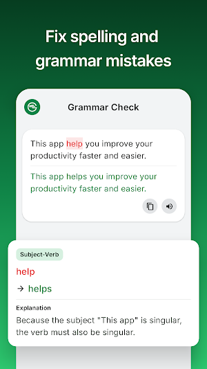 Grammar Check - AI Writing Screenshot 0