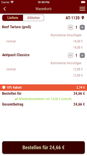Wilhelmsdorfer Stube Screenshot 1
