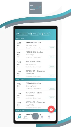 StudioFlex - Boutique Fitness Screenshot 1