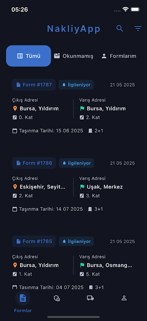 NakliyApp Screenshot 1