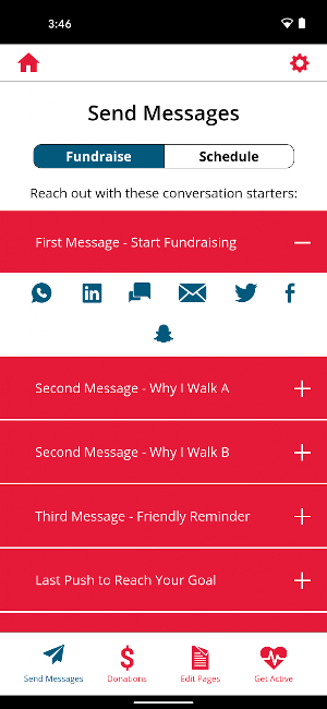 Walk to Defeat ALS Screenshot 3