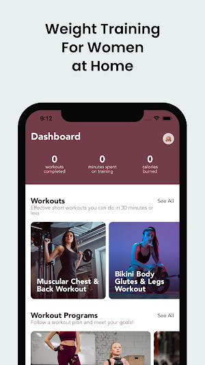 Weight Training for Women Screenshot 0