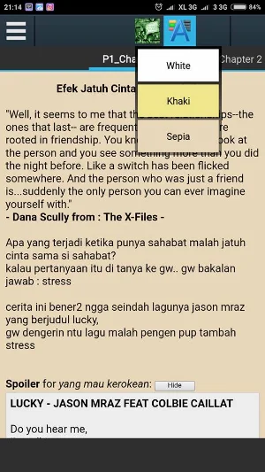 Efek Jatuh Cinta Sama Sahabat Screenshot 2