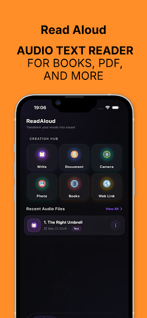 Read Aloud PDF Voice Reader screenshot 1